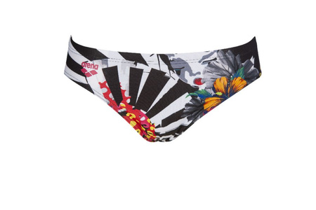 Kąpielówki slipy męskie Arena Men's One Akina Brief Multi Black