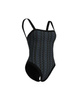 Strój kąpielowy damski Arena Women's Monogram U Back Black Multi