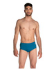 Kąpielówki męskie Arena Men's Planet Swim Low Waist Short Blue Cosmo White Multi