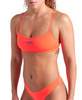 Damski strój kąpielowy dwuczęściowy na basen bikini Arena Bandeau Orange