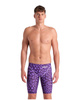 Strój startowy męski Arena Men's Powerskin ST Next Le Jammer Leopard Skin Violet
