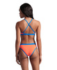 Strój kąpielowy damski Arena Women's Icons Bikini Bright Coral Blue River