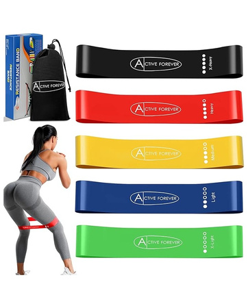 Zestaw gum oporowych Active Forever Resistance Band