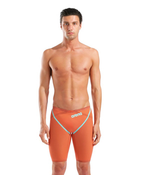 Strój startowy męski Arena Men's Powerskin Carbon Glide Le Jammer Sunset Coral