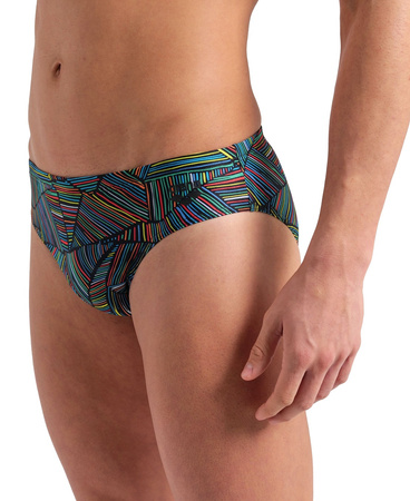 Kąpielówki męskie slipy kąpielowe treningowe na basen Arena Overviev