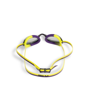 Okulary pływackie na basen Arena Python Smoke Plum Artic Lime