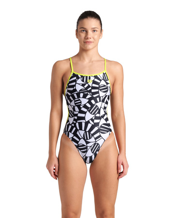 Strój kąpielowy damski jednoczęściowy na basen Arena Open Your Eyes