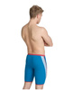 Kąpielówki męskie Arena Men's Icons Swim Jammer Solid Blue Cosmo Astro Red