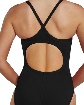 Strój kąpielowy damski na basen Tyr Solid Diamond Fit Black