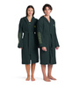 Szlafrok kąpielowy unisex Arena Zeppelin Light Robe Dark Sage Arctic Lime