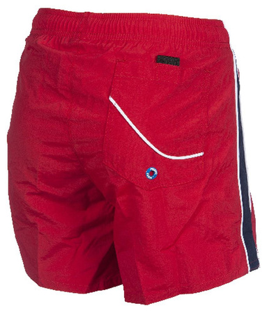 Spodenki szorty kąpielowe chłopięce Arena Boy's Watershort Junior Zuna Red Navy White