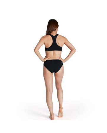 Strój kąpielowy damski Speedo Placement 2Piece Black Magenta Papaya Punch