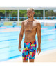 Kąpielówki jammery spodenki na basen męskie treningowe Funky Trunks Blocked