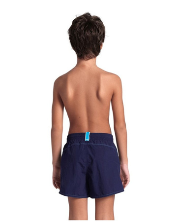 Spodenki szorty plażowe chłopięce Arena Junior Bywayx Youth R Navy Turquoise