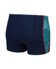 Kąpielówki bokserki męskie Arena Men's Camo Kikko Short Navy Water Multi