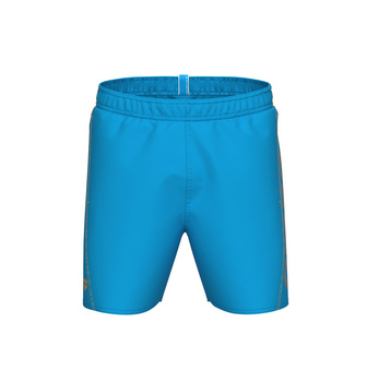 Szorty spodenki męskie Arena Men's Fundamentals Logo Boxer Turquoise Parrot