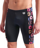 Kąpielówki jammery męskie Arena Men's Donuts Swim Jammer Black Black Multi 