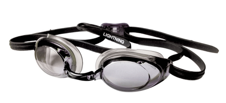 Okulary do pływania na basen unisex Finis Lightning Black Smoke