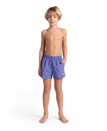 Szorty kąpielówki chłopięce Arena Junior Boy's Bywax Youth Purple Blue Fluo Red