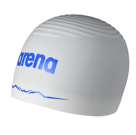 Czepek pływacki startowy Arena Aquaforce Wave Cap White