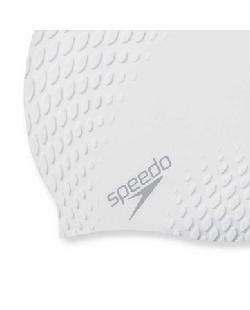 Czepek pływacki unisex Speedo Bubble Active Cap White