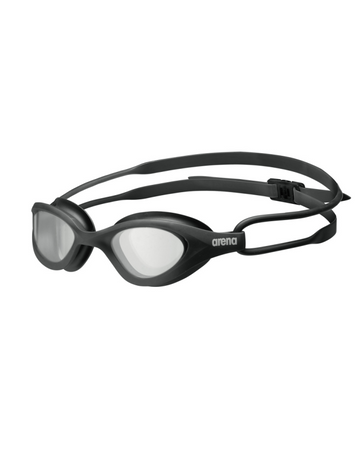 Okulary pływackie na basen treningowe dla dorosłych Arena 365 Clear Black