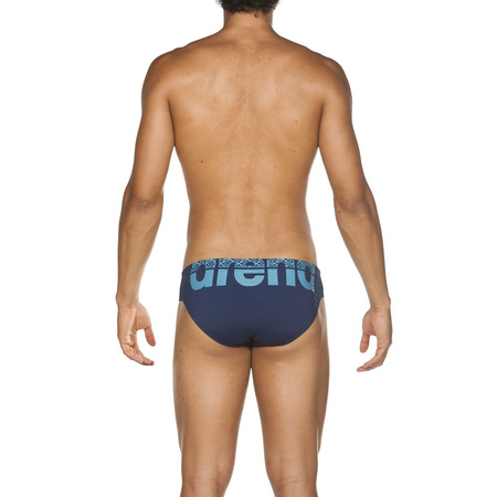 Kąpielówki slipy męskie Arena Men's Equilbrium Brief Navy Blue