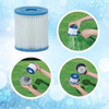 Zestaw dwóch filtrów do pompy filtrującej typu 1 Bestaway Flowclear Filter Cartridge
