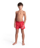 Szorty kąpielówki chłopięce Arena Boy's Beach Short Logo Red White