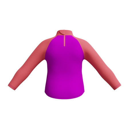 Dziecięca koszulka z długim rękawem Speedo Rash Top Pink