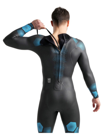 Strój pływacki męski triathlonowy Arena Men's Thunder Wetsuit Holiday Black