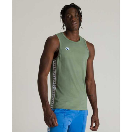 Top męski Arena Man Tank Top Team Icons Army White