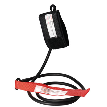 Guma do ćwiczeń na ląd z uchwytem i paskiem Dryland Set Resistance Red