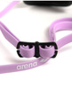 Okulary pływackie treningowe Arena Python Mirror Violet Black Violet