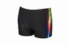 Kąpielówki bokserki Arena Men's Shining Short Black Soft Green