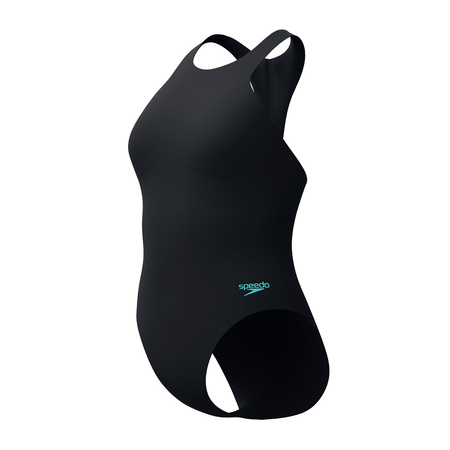 Strój kąpielowy jednoczęściowy damski na basen Speedo Racer Zip Black