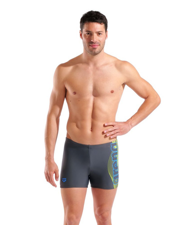 Kąpielówki bokserki męskie Arena Men's Basic Swim Short Asphalt