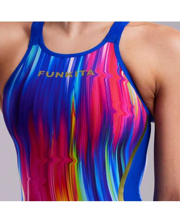 Strój damski startowy pływacki Funkita Apex Predator X FreeBack Event Horizon