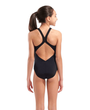 Strój kąpielowy dziewczęcy Arena Girl's Multi Colours Swimsuit V Back Water Multi Black