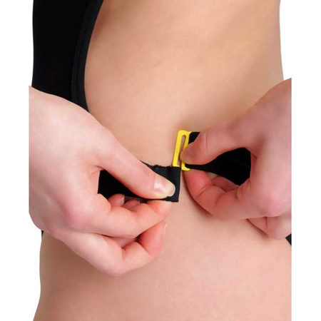 Strój kąpielowy damski Arena Women's Rule Breaker Hooked Rev Swimsuit Black Fluo Red