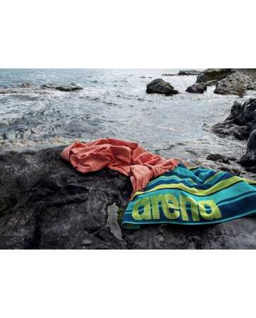 Ręcznik kąpielowy plażowy Fouta Beach Towel Calypso Coral Water