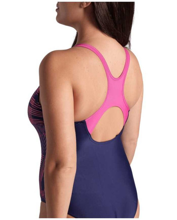Strój kąpielowy damski Arena Women's Control Pro Back Navy Multi