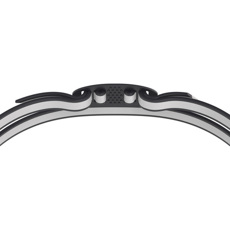 Okulary do pływania na basen unisex Speedo Vanquisher 3.0 Mirror Black