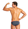 Kąpielówki slipy męskie Arena Men's Fundamentals Borders Brief Asphalt Floreale