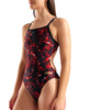 Strój kąpielowy damski Arena Women's Graphic Swimsuit Challenge Multi-Black