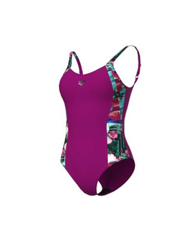 Strój kąpielowy damski Arena Women's Bodylift U Back Grape Violet