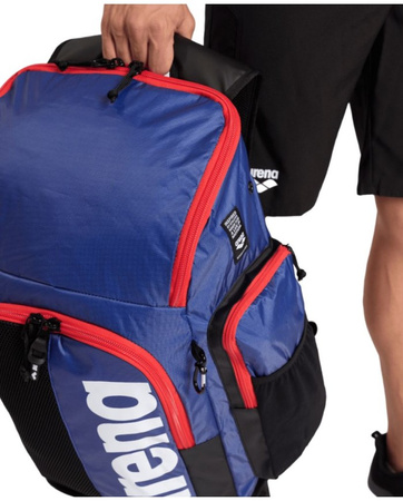Plecak na basen Arena Spiky III 45l Navy Red White