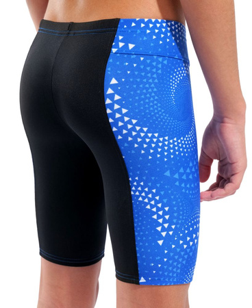 Kąpielówki chłopięce Arena Boy's Fireflow Swim Jammer Black Team Royal