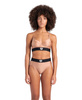 Strój kąpielowy damski dwuczęściowy Arena Women's Logo Tape Bikini Bandeau