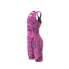 Strój startowy dziewczęcy Arena Girl's Powerskin ST Next Limited Edition Open Back Junior Snake Pink